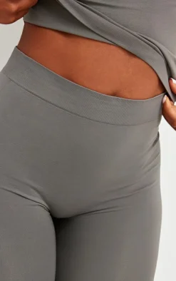 Shape Charcoal Stretch Seamless Leggings