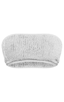 Shape Cream Textured Super Crop Bandeau