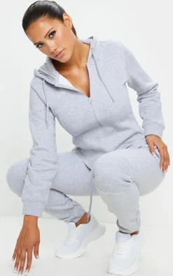 Shape Grey Corset Detailed Zip Up Hoodie