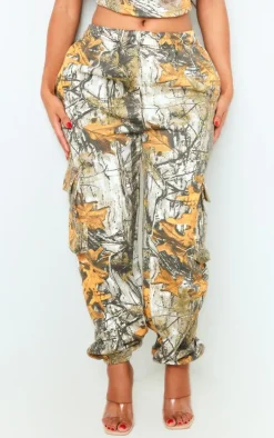 Shape Grey Forest Camo Sweat Oversized Sweatpants