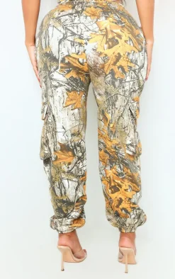 Shape Grey Forest Camo Sweat Oversized Sweatpants