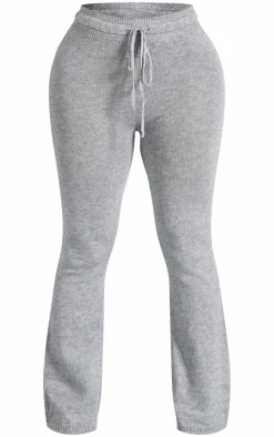 Shape Grey Knitted Flare Pants