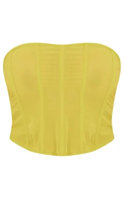 Shape Lime Mesh Boned Corset