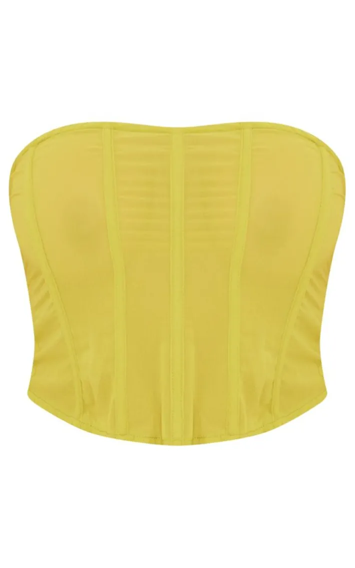 Shape Lime Mesh Boned Corset