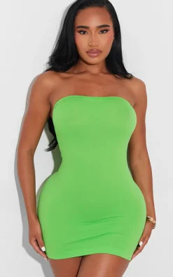 Shape Lime Seamless Bandeau Mini Dress