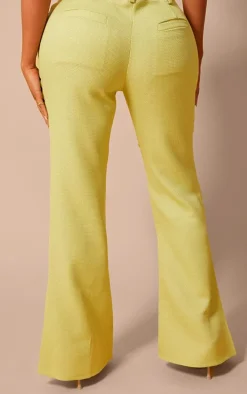 Shape Lime Woven High Waist Pants