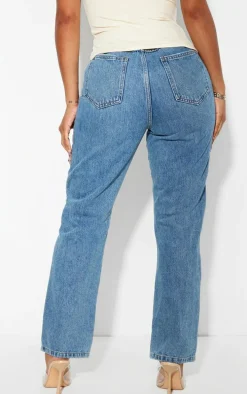 Shape Mid Wash Mom Jeans