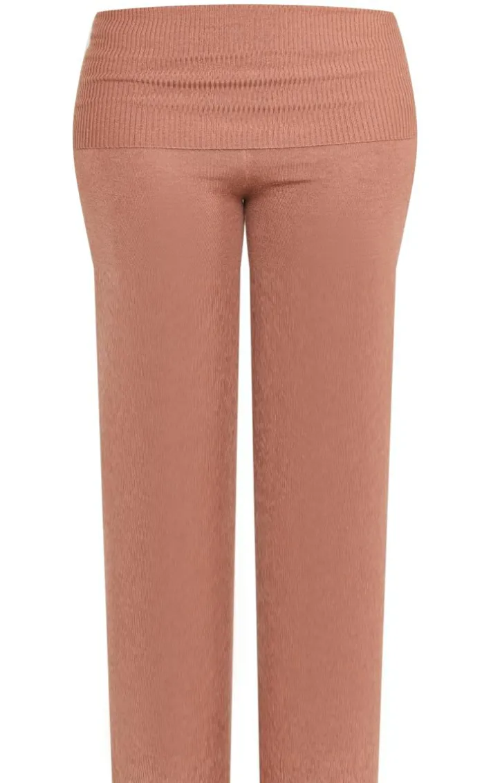 Shape Mocha Knit High Waist Foldover Waist Leggings