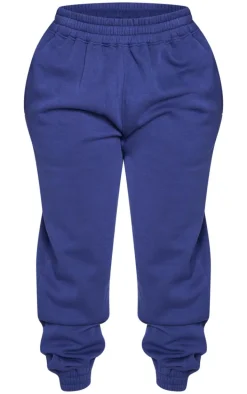 Shape Navy High Waisted Cuffed Sweatpants