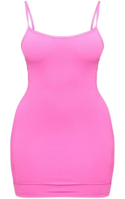 Shape Neon Pink Sculpted Mini Dress