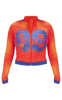 Shape Orange New York Zip Jacket