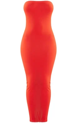 Shape Orange Seamless Bandeau Maxi Dress