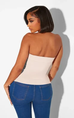 Shape Stone Bengaline Buckle Detail Corset