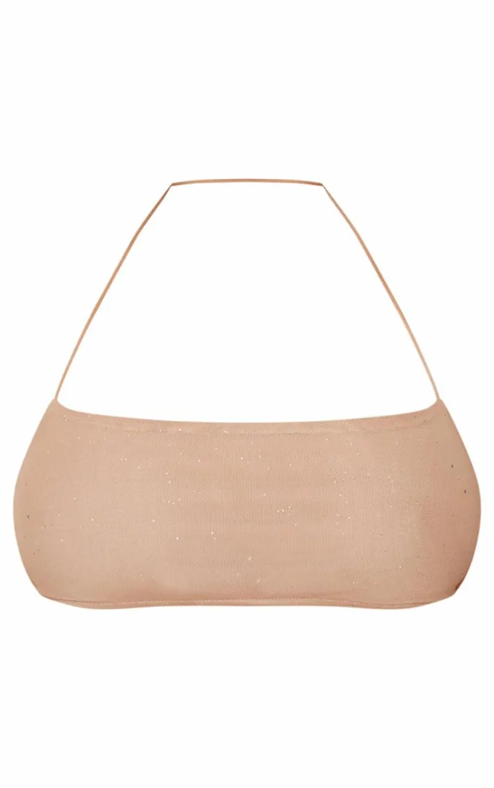 Shape Stone Glitter Bralette