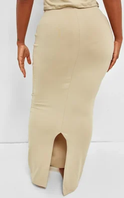 Shape Stone Sculpted Low Rise Maxi Skirt