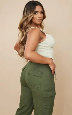 Shape Stone Stretch Woven Suspender Detail Corset Top