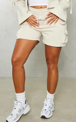 Shape Stone Sweat Pocket Detail Shorts