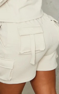 Shape Stone Sweat Pocket Detail Shorts