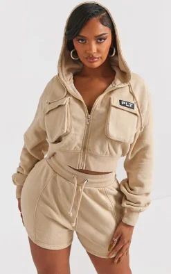 Shape Stone Washed Pocket Detail Shorts