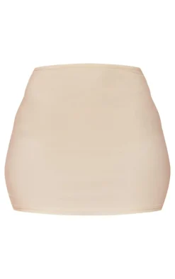 Shape Stone Woven Mini Skirt