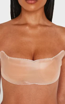 Stick On Winged Black Bra