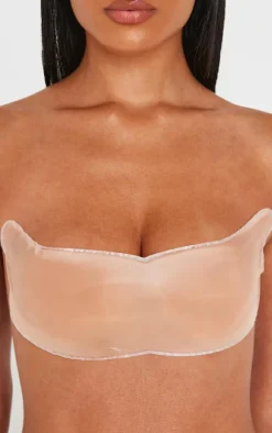 Stick On Winged Black Bra