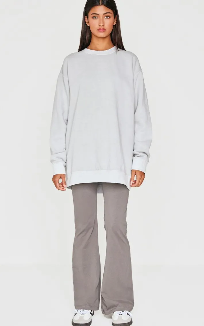 Stone Better Days Ahead Back Printed Washed Sweatshirt