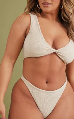 Stone Crinkle Fuller Bust Bikini Top