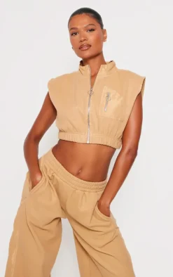 Stone Fleece Contrast Mid Rise Wide Leg Sweatpants