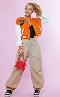 Stone Parachute Oversized Shell Cargos