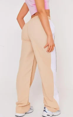 Stone Printed Front Parachute Track Pants