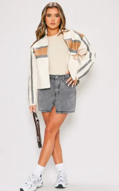 Stone Rib Short Sleeve Bodysuit