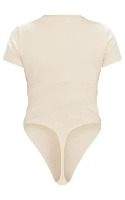 Stone Rib Short Sleeve Bodysuit