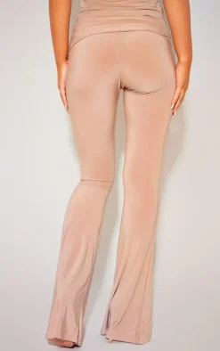 Stone Slinky Low Rise Flared Pants