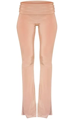 Stone Slinky Low Rise Flared Pants