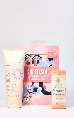 Sunkissed Pure Glow Collection Dark Tanning Set