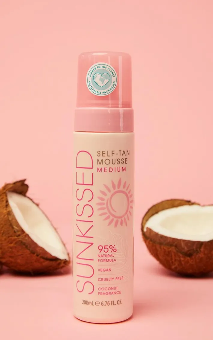 Sunkissed Self Tan Mousse Medium 200ml