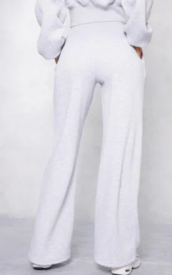 Tall Ash Grey Wide Leg Sweatpant