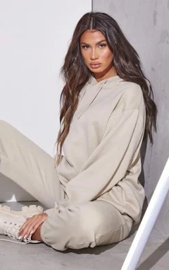 Tall Beige Ultimate Oversized Hoodie