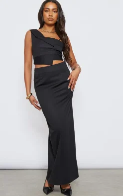 Tall Black Maxi Skirt