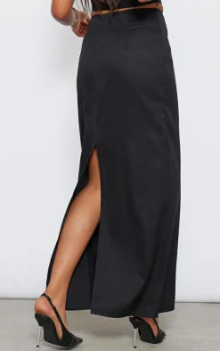 Tall Black Maxi Skirt