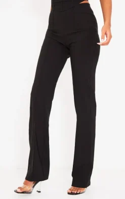 Tall Black Stretch Woven Pants