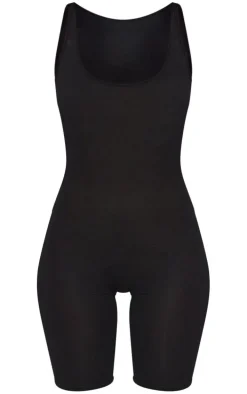 Tall Black Unitard