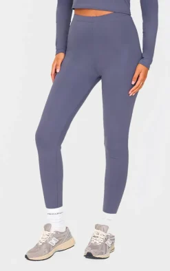 Tall Charcoal High Waisted Active Leggings