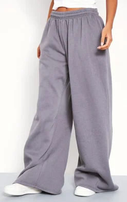 Tall Charcoal Wide Leg Sweatpants