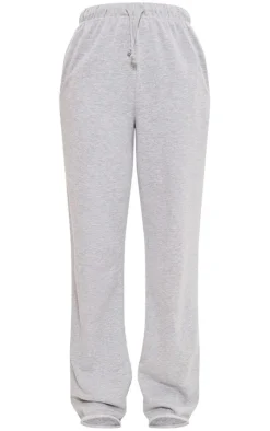 Tall Grey Marl Basic Raw Hem Sweatpants