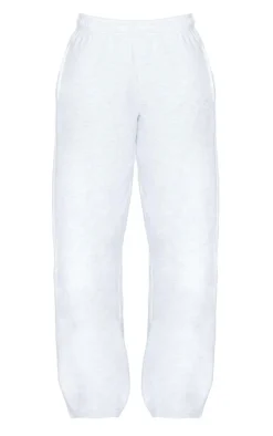 Tall Grey Marl Embossed Studio Archives Wide Leg Sweatpants