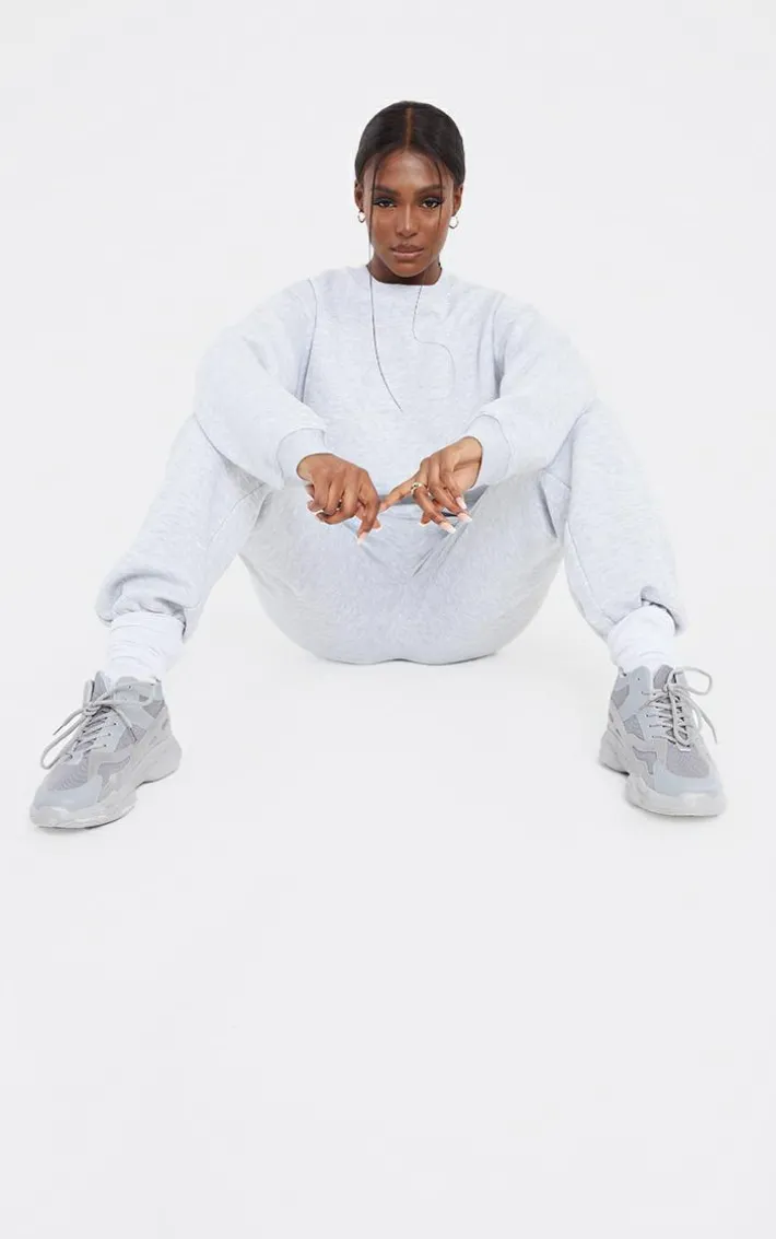 Tall Grey Oversized Ultimate Sweatshirt