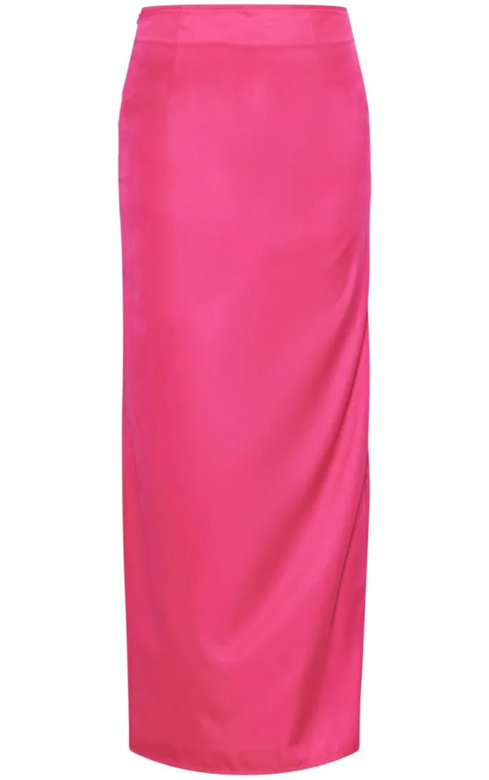 Tall Hot Pink Maxi Skirt