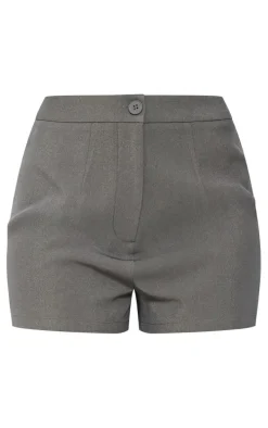 Tall Khaki Tailored Shorts